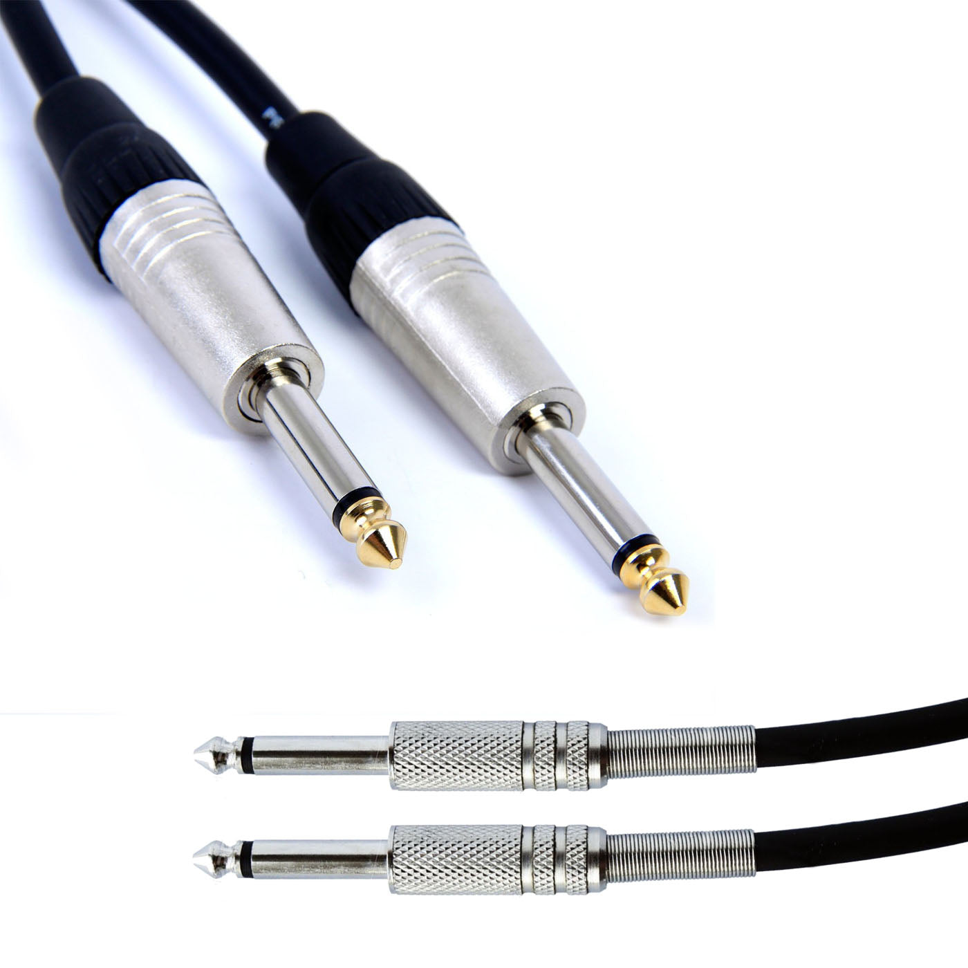 Chase Guitar Jack Lead Instrument Cable For Amp Electric Bass Acoustic